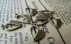 Accessories - 50 Pcs Of Antique Bronze Heart Connector Charms 10mm A2874