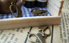 Accessories - 50 Pcs Of Antique Bronze Heart Connector Charms 10mm A2874