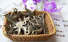 Accessories - 50 Pcs Of Antique Bronze Lovely Bird Charms 12x12mm A241