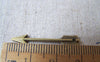 Accessories - 50 Pcs Of Antique Bronze Small Arrow Charms 6x30mm A4329