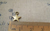 Accessories - 50 Pcs Of Antique Bronze Star Charms 8mm A3086