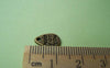 Accessories - 50 Pcs Of Antique Bronze Tear Drop Charms Double Sided 8x11mm A1481