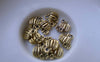 Accessories - 50 Pcs Of Antique Gold Pumpkin Charms 11mm A7596