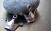 Accessories - 50 Pcs Of Antique Silver Crown Charms 17x17mm A764
