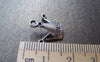 Accessories - 50 Pcs Of Antique Silver Crown Charms 17x17mm A764