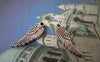 Accessories - 50 Pcs Of Antique Silver Feather Wing Charms 5x16mm A4530