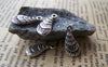 Accessories - 50 Pcs Of Antique Silver Feather Wing Charms 7x15mm A1188