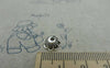Accessories - 50 Pcs Of Antique Silver Filigree Flower Spacer Bead Caps 9mm A5947