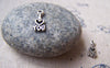 Accessories - 50 Pcs Of Antique Silver I Love You Charms 6x12mm A1350