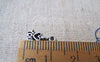 Accessories - 50 Pcs Of Antique Silver I Love You Charms 6x12mm A1350