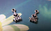 Accessories - 50 Pcs Of Antique Silver I Love You Charms 6x12mm A1350