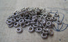 Accessories - 50 Pcs Of Antique Silver Lovely Twisted Coiled Ring 5mm A1103