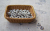 Accessories - 50 Pcs Of Antique Silver Lovely Twisted Coiled Ring 5mm A1103