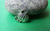 Accessories - 50 Pcs Of Antique Silver Pumpkin Charms 11mm A1041