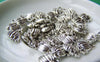 Accessories - 50 Pcs Of Antique Silver Pumpkin Charms 11mm A1041