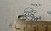 Accessories - 50 Pcs Of Antique Silver Snap On Bail Charms 3x9.5mm A6436