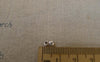 Accessories - 50 Pcs Of Antique Silver Solid Round Ball Charms 4x6.5mm A7499