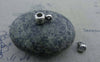 Accessories - 50 Pcs Of Antique Silver Star Necklace Tube Bail Charms 6x9mm A1287