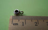 Accessories - 50 Pcs Of Antique Silver Star Necklace Tube Bail Charms 6x9mm A1287