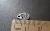 Accessories - 50 Pcs Of Antique Silver Tear Drop Charms Double Sided 8x11mm A1299