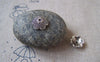 Accessories - 50 Pcs Of Antique Silver Textured Coil Flower Bead Caps Findings 4x11mm A5389