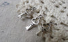 Accessories - 50 Pcs Of Antique Silver Tiny Skeleton Key Charms 7x16mm A7243