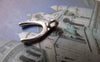 Accessories - 50 Pcs Of Antique Silver Wishbone Charms 9x15mm A6543