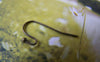 Accessories - 50 Pcs Of Antiqued Bronze Brass Ball End Fish Hook Earwire 10mm A4594