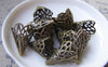 Accessories - 50 Pcs Of Antiqued Bronze Filigree Cone Bead Caps 17x20mm A2045