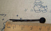Accessories - 50 Pcs Of Black Metal Bobby Pin Hair Sticks Wavy Hair Clips 43mm A2201