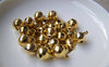 Accessories - 50 Pcs Of Gold Color Bells Jingle Bells Charms 6mm A3850