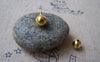 Accessories - 50 Pcs Of Gold Color Bells Jingle Bells Charms 8mm A5016