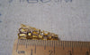Accessories - 50 Pcs Of Gold Tone Filigree Cone Bead Caps 9x23mm A4738