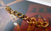 Accessories - 50 Pcs Of Gold Tone Steel Precut Extension Chain Link 3mm A5495