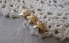 Accessories - 50 Pcs Of KC Gold Tone Thick Star Charms 10mm A7186
