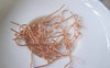 Accessories - 50 Pcs Of Light Gold Tone Brass Ball End Fish Hook Earwire 10mm A4596