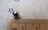 Accessories - 50 Pcs Of Metal Painted Bell Charms Mixed Color 6mm A3856