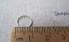 Accessories - 50 Pcs Of Platinum White Gold Tone Brass Seamless Rings 10mm A2137