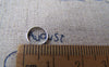 Accessories - 50 Pcs Of Platinum White Gold Tone Brass Seamless Rings 8mm A2136