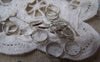 Accessories - 50 Pcs Of Platinum White Gold Tone Brass Seamless Rings 8mm A2136