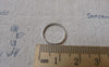 Accessories - 50 Pcs Of Platinum White Gold Tone THICK Brass Seamless Rings 14mm 18gauge A7235
