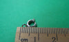 Accessories - 50 Pcs Of Silver Tone Brass Spring Ring Clasps 6mm A3497
