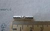 Accessories - 50 Pcs Of Silver Tone Iron Ribbon Ends Clamps Fasteners Clasps 20mm A7814