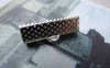 Accessories - 50 Pcs Of Silver Tone Iron Ribbon Ends Clamps Fasteners Clasps 20mm A7814
