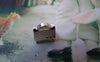 Accessories - 50 Pcs Of Silver Tone Iron Ribbon Ends Clamps Fasteners Clasps 8mm A4974