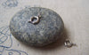 Accessories - 50 Pcs Of Silvery Gray Nickel Tone Brass Spring Ring Clasps 6mm A4883