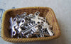 Accessories - 50 Pcs Of Tibetan Silver Antique Silver Cross Charms 7x11mm A4311