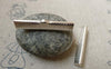 Accessories - 50 Pcs Silver Tone Ribbon Ends Clamps Fasteners Clasps 35mm A6170