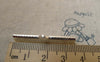 Accessories - 50 Pcs Silver Tone Ribbon Ends Clamps Fasteners Clasps 35mm A6170