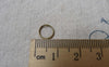 Accessories - 500 Pcs Antique Bronze Platinum Metal Iron Jump Rings Size 8mm 22gauge